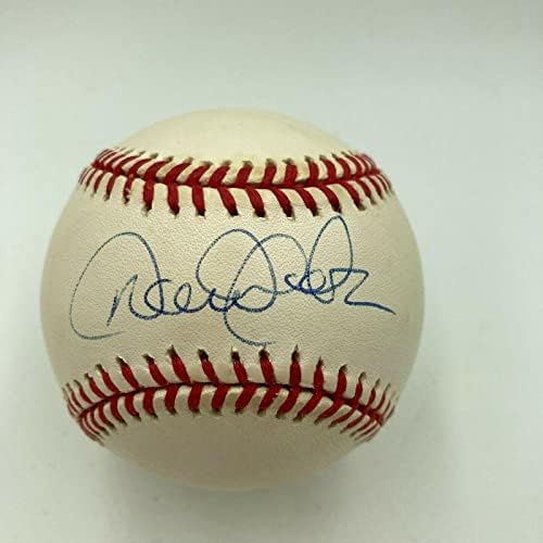 Derek Jeter Aláírt Hivatalos 1998-As World Series Baseball SZÖVETSÉG COA - Dedikált Baseball
