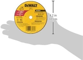 DEWALT DW8719 A60T Kerék, 4-Es X 1/16 Hüvelyk X 3/8 Hüvelyk