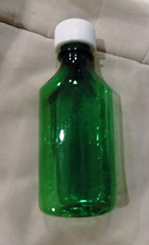 Végzett Ovális 8 Uncia RX Gyógyszer Palack CR Caps-Zöld-25 Pack-Gyógyszeripari Minőségű BPA_Free