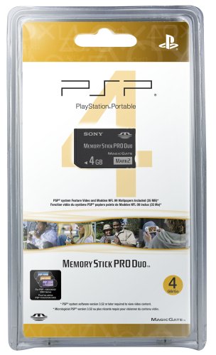 Sony 4 GB-os Memory Stick PRO Duo a PSP