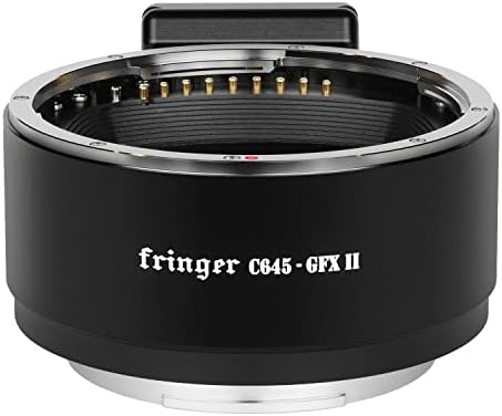 Fringer C645-GFX II Okos Adapter autofókusz Kamera Mount Adapter Gyűrű Kompatibilis Minden Contax 645 Lencse, a Fuji GFX100/100S/GFX50S/50R/50-es