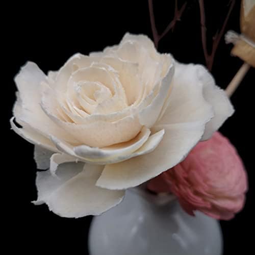 DOITOOL lakberendezés 18 db Szórt Alapvető a Diffúzorok Rose, vagy Virág, Virágok, Tűz-Ingyenes Rattan Rattans Aroma Diffúzor