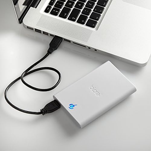 BIPRA S3 2.5 inch USB 3.0 FAT32 Hordozható Külső Merevlemez - Fehér (100 GB)