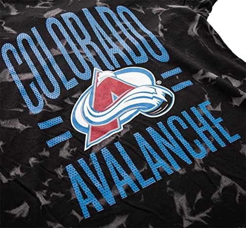 Calhoun Surf & Skate NHL Férfi Kristály Nyakkendő Festék Rövid Ujjú T-Shirt - A Naplemente Gyűjtemény