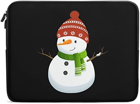 Karácsonyi Hóember Laptop Védő tok Laptop Sleeve Táska Aktatáska hordtáska a Férfiak a Nők 10inch