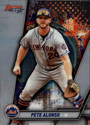 2019 Bowman Legjobb 32 Pete Alonso RC Újonc New York Mets MLB Baseball Trading Card