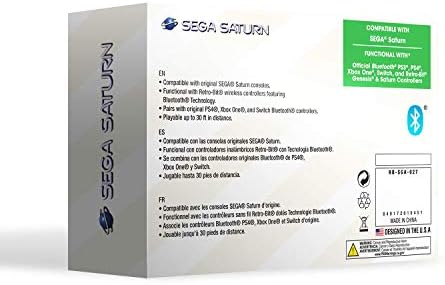 Retro-Bites Hivatalos Sega Saturn Bluetooth Vevő a Sega Saturn Konzol