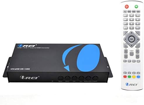 OREI 4K-PAL NTSC, HDMI Video Converter 2-Pack 6ft HDMI Kábel Beépített Digitális DVB-T TV Tuner - Világszerte Feszültség