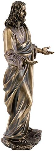 Top Gyűjtemény Jézus Szobor - Isten Fia Szobor Prémium Hideg Öntött Bronz - 11.25-Es Gyűjthető Úr Minden Szabadító Figura