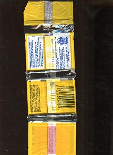 1990-91 Fleer Kosárlabda 4 ct Rack Pack Sok