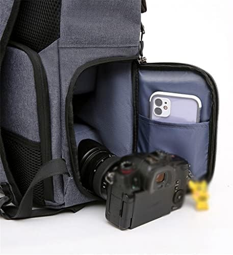 SDGH DSLR Vízálló Kamera Hátizsák, Nagy Kapacitású Anti-Theft Fotózás Táska Fényvisszaverő Csíkkal (Szín : Világos Szürke,