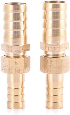 10mm-10/12/14 mm Réz Tömlő Felszerelése Barb Farok Szűkítő Csökkenti a Csatlakozó Egyenes Cső Felszerelése Közös Komponensek (10-12mm)