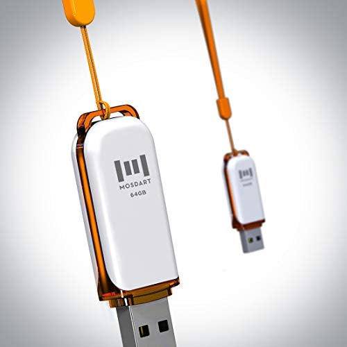 MOSDART 64 GB USB 2.0 Flash Drive 10 Csomag, 64 GB-os Tömeges pendrive-val Rögzítésre pendrive-ot Memory Stick LED-es Tároló, valamint biztonsági