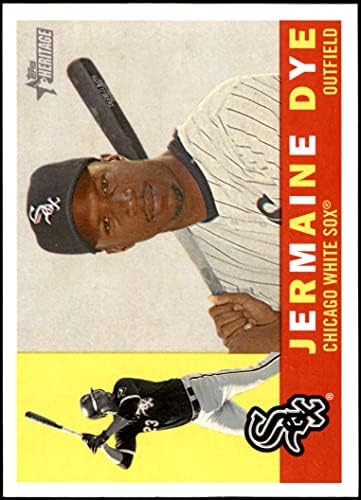2009 Topps 428 Jermaine Festék Chicago White Sox (Baseball Kártya) NM/MT White Sox