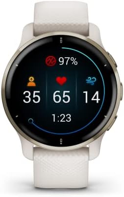 Garmin Venu 2 Plus GPS Smartwatch Minden-Nap-Egészségügyi Ellenőrzés, valamint Hang Funkció