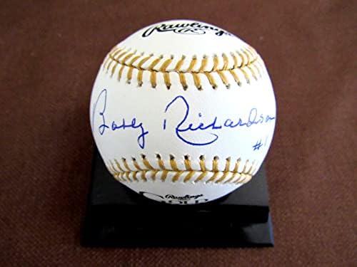 Bobby Richardson 1 5 X Gg 61-65 Ws Mvp Yankees Aláírt Auto Gg Baseball Psa/dns - Dedikált Baseball