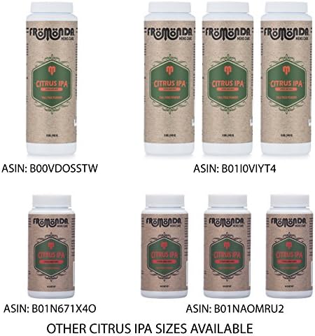 Fromonda (Citrus IPA) Test Por Unisex (5 oz. 1 Csomag) Talkum Mentes, Anti-Kopás, Verejték Védelem Illóolajok