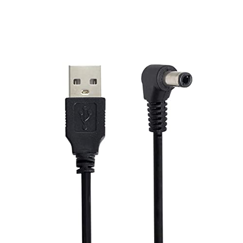 chenyang CY USB 2.0, A Típusú Férfi 5,5 x 2,5 mm-es DC 5V-os hálózati Csatlakozó Hordó Csatlakozó töltőkábellel 80cm