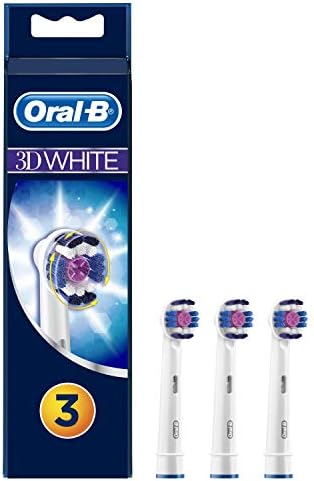 Oral-B Braun 3D White Elektromos Fogkefe Csere Fej - 3 Utántöltő Kefék