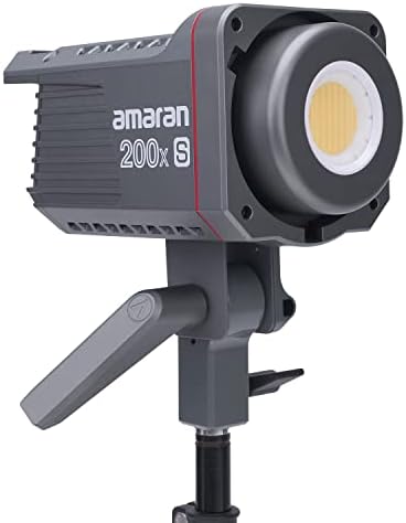Aputure Amaran 200x S 200W Bi-Color LED Videó Fény, CRI95+ TLCI98+ SSI89+ CQS97+ 45,400 lux@1m, CCT 2700K-6500K, Alkalmazás, Vezérlés, 9 Világítás