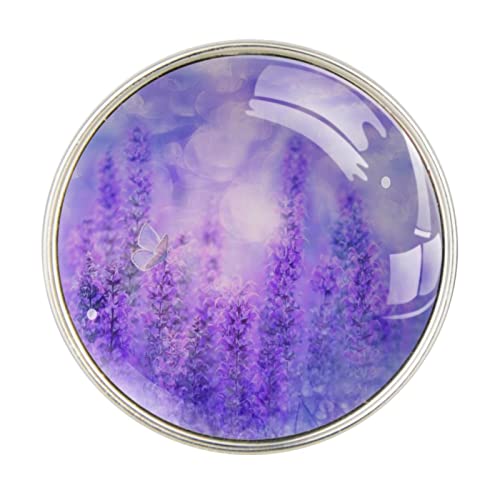 Violet Zsálya Növény Természet 2DB Aromaterápiás illóolaj Diffúzor Autó Diffúzor Vent Clip