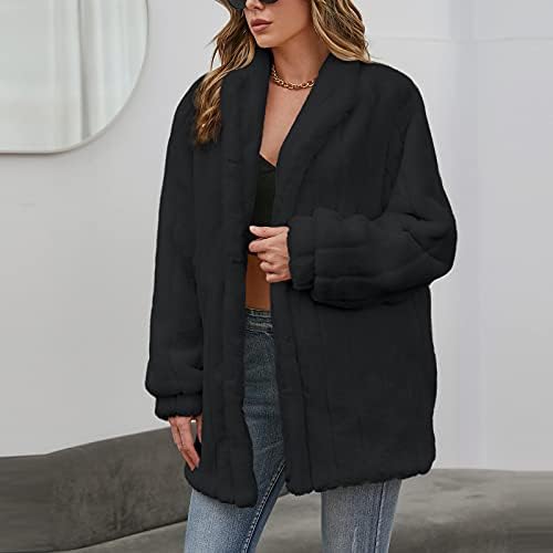 Fit Colorblock Meleg Plus Size Tunika Női Este Tavaszi Bolyhos Kabát, Hosszú Ujjú Klasszikus Mély V-Nyak Zip