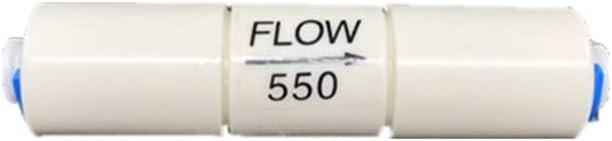 Wesell 1/4 - os Gyors-Csatlakozó Szerelvények Flow Fojtószelep a RO víztisztító Fordított Ozmózis Rendszerek (2 Pack, 550CC-100GPD/200GPD)