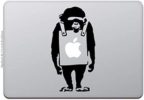 Kedves Áruház MacBook Air / Pro MacBook Matrica Banksy Majom M422