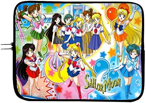 Brand3 Anime Sailor Moon Laptop Sleeve Táska Notebook Esetében 13 13.3 Anime Laptop Táska Laptop/Tablet Víztaszító Neoprén