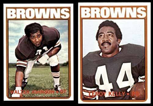 1972 Topps Cleveland Browns Csapata Meghatározott Cleveland Browns-FB (Set) NM Browns-FB