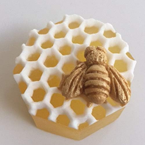 MoldFun Nagy Méh Honeycomb Penész, Méhkas Szilikon forma a Szappant, Krémet, Bár, Sütemény Sütés, Csokoládé, Ice Cube, Szirup, Cukor,