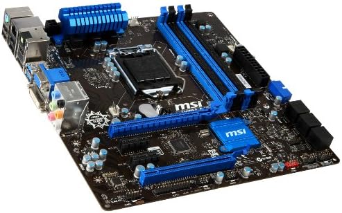 MSI Micro ATX DDR3 1600 LGA 1150 Alaplap, H87M-G43