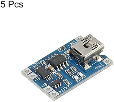 MECCANIXITY Mini USB-4.5-5.5 V 1A Akkumulátor Töltő Modul Töltés Testület Kettős Védelmi Funkciók Csomag 5