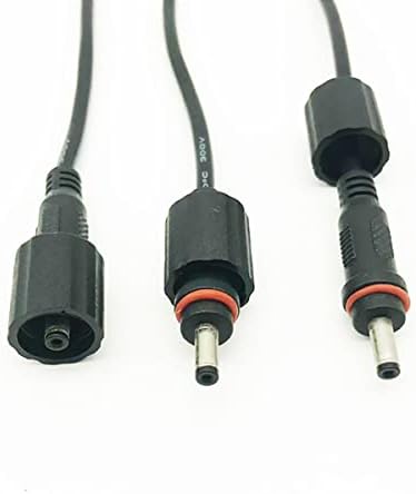 Liwinting DC IP67 Vízálló Hosszabbító kábel Kábel 3m/9.84 ft 3.5 mm x 1.35 mm DC Hosszabbító Vezeték, Fekete