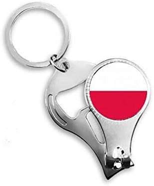 Lengyelország Nemzeti Zászló Európai Ország Köröm Zimankó Gyűrű Kulcstartó Sörnyitó Clipper
