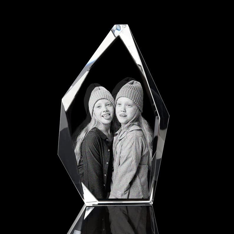 3D Fotó Kristály Üveg Kép Kocka Személyre szabott Kép Keret Kristály asztali Lámpa Egyedi Kristály Figurák, Személyre szabott Ajándékok