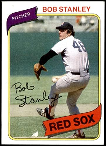1980 Topps 63 Bob Stanley Boston Red Sox (Baseball Kártya) NM/MT Red Sox