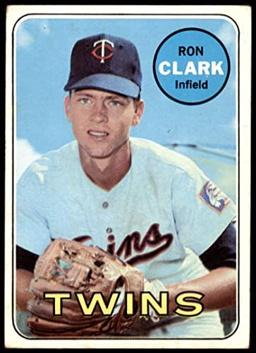 1969 Topps 561 Ron Clark Minnesota Twins (Baseball Kártya) VG-Ikrek