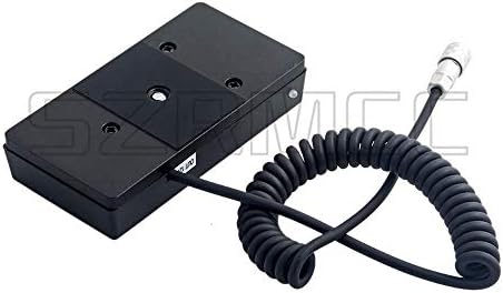 SZRMCC BMPCC 4K Blackmagic Cinema 4K Kamera DC 12V-os Mount Plate Adapter Sony NP-F970 F960 F770 F750 F570 F550 Akkumulátor (Spirál