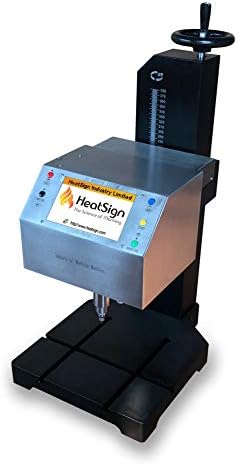 HeatSign Elektromos CNC fémlemez Gravírozás Gép, HS-DE01 Mély Dot Pin Kalapácsnyelet, Bélyegző, Gravírozó Jelölés Gép Acél