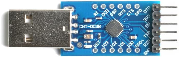 EK Vásárol 2db CP2104 Átalakítás Modul USB-TTL UART Modul Soros Port Átalakító STC downloader ISP downloader Modul Kábelek