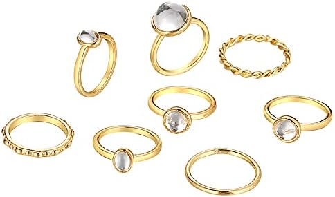 Női Hüvelykujj Gyűrűk Egyéni Szerelmes Szív Gyűrű Fém Trend Ajándék Gyűrű, Arany 8, Ékszerek, Divatos Retro Darab Cirkon Közös