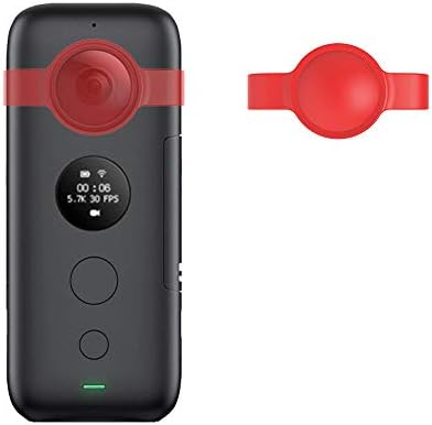 Aokicase Kompatibilis Insta360 Egy X Anti-Semmiből Kamera Szilikon védőtok Insta 360 One X Cselekvési Anti-Semmiből Kamera Tartozékok Piros