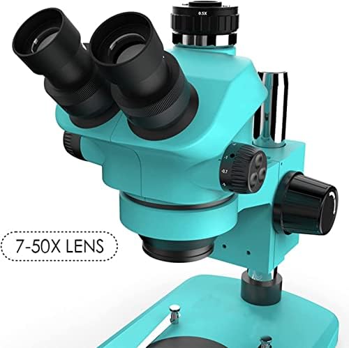 Nagy Felbontású Binokuláris Sztereoszkopikus Folyamatos Zoom Mikroszkóp 7-50X Alkalommal Ipari Ellenőrzés, Karbantartás Mikroszkóp