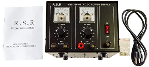 Az AC/DC Tápegység, 2 Ampulla, DC (Szabályozott) 1,5-24V 11 Lépéseket, 2V AC 24V 11 Lépésben