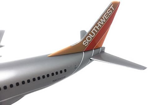 Délnyugati Ezüst 737-300 Repülőgép Kicsinyített Modell Műanyag Snap Fit 1:200 Rész ABO-73730H-201