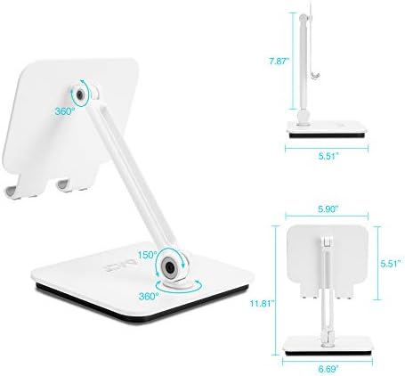AVLT Alumínium Asztali 3in1 Stand for iPad, iPhone, MacBook 7 14 hüvelykes Méretben kapható - Állítható, Forgatható, Dönthető,