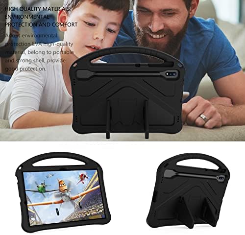 PENGPING Tablet védőtok Gyerekek Esetében Huawei MatePad Pro 12.6 (2021) Esetben a Gyerekek Eva Ütésálló Könnyű Dropproof Állvány Tablet