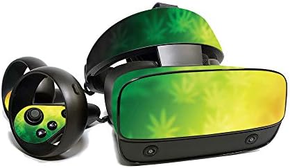 MightySkins Bőr Oculus Rift S - Rasta Szivárvány | Védő, Tartós, Egyedi Vinyl Matrica wrap Borító | Könnyű Alkalmazni, Távolítsa