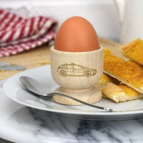 Azeeda 'UK rendőrautó' Fából készült tojástartó (EC00022662)
